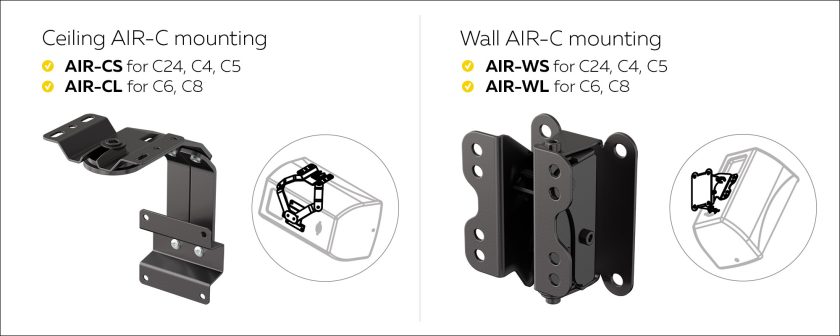 MAG Audio AIR-C mounting
