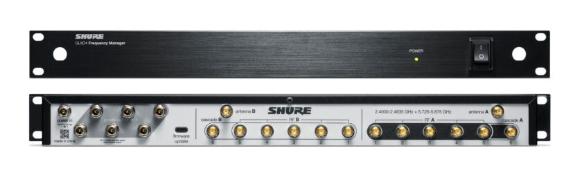 Shure_GLXD+ Frequency Manager