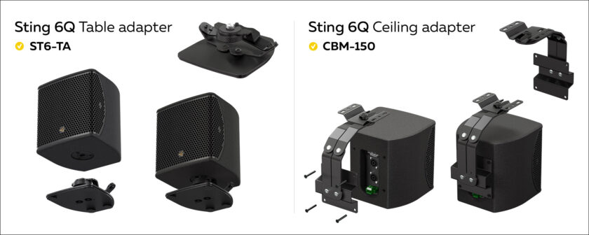 Sting 6Q adapters: ST6-TA & CBM-150