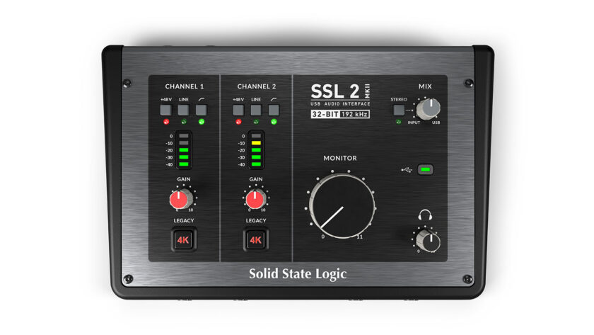 SSL2+ MKII front