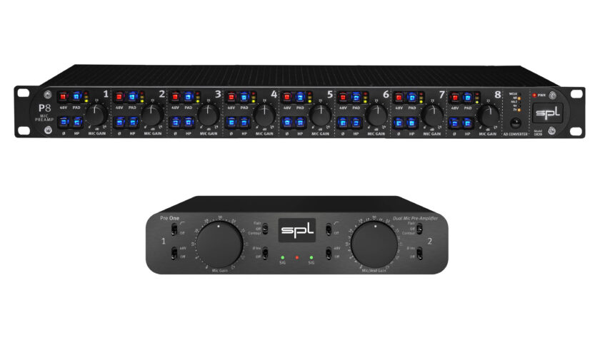 SPL P8 + SPL Pre One front