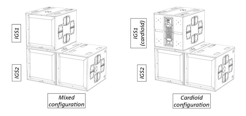 dBTechnologies Ingenia setup options