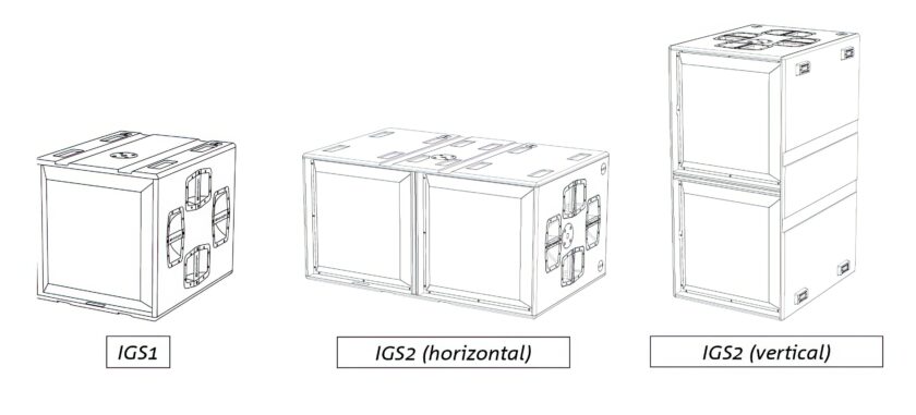 dBTechnologies Ingenia setup options