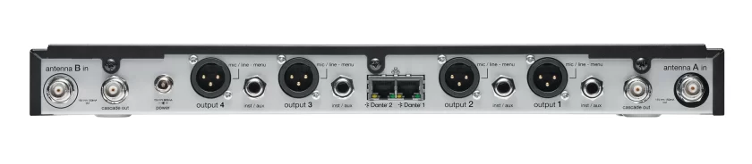 Shure SLXD4QD rear