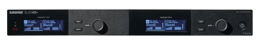 Shure SLXD4QD front